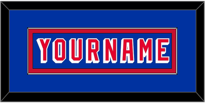 New York Nameplate - Road Blue (1978-1990) - Essential Tier 2