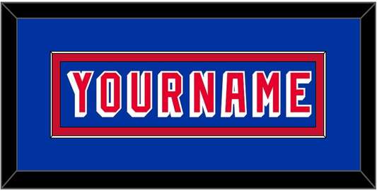 New York Nameplate - Road Blue (1978-1990) - Essential Tier 2