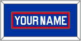 New York Nameplate - Road Blue (1977-1978) - Single Mat 2