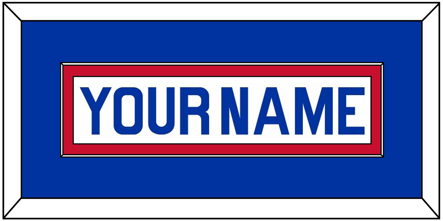 New York Nameplate - Home White (1976-1978) - Essential Tier 2