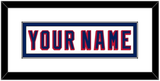 New York Nameplate - Home White (1970-1976) - Single Mat 1