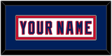 New York Nameplate - Home White (1970-1976) - Single Mat 2