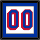 New York Number (Back) - Home White (1990-2004) - Single Mat 1