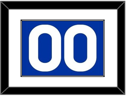 New York Number (Back) - Road Blue (1976-1978) - Essential Tier 1