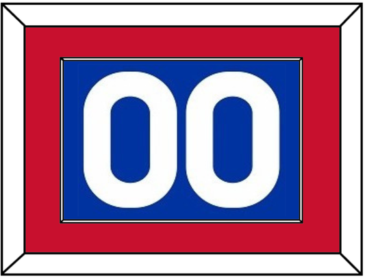 New York Number (Back) - Road Blue (1976-1978) - Essential Tier 2