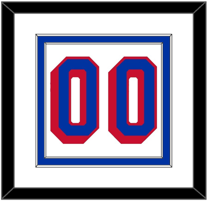New York Number (Back) - Home White (1978-1990) - Signature Tier 1
