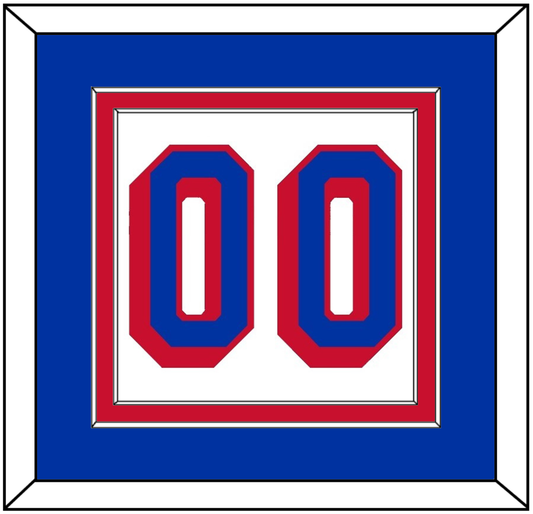 New York Number (Back) - Road White - Signature Tier 2