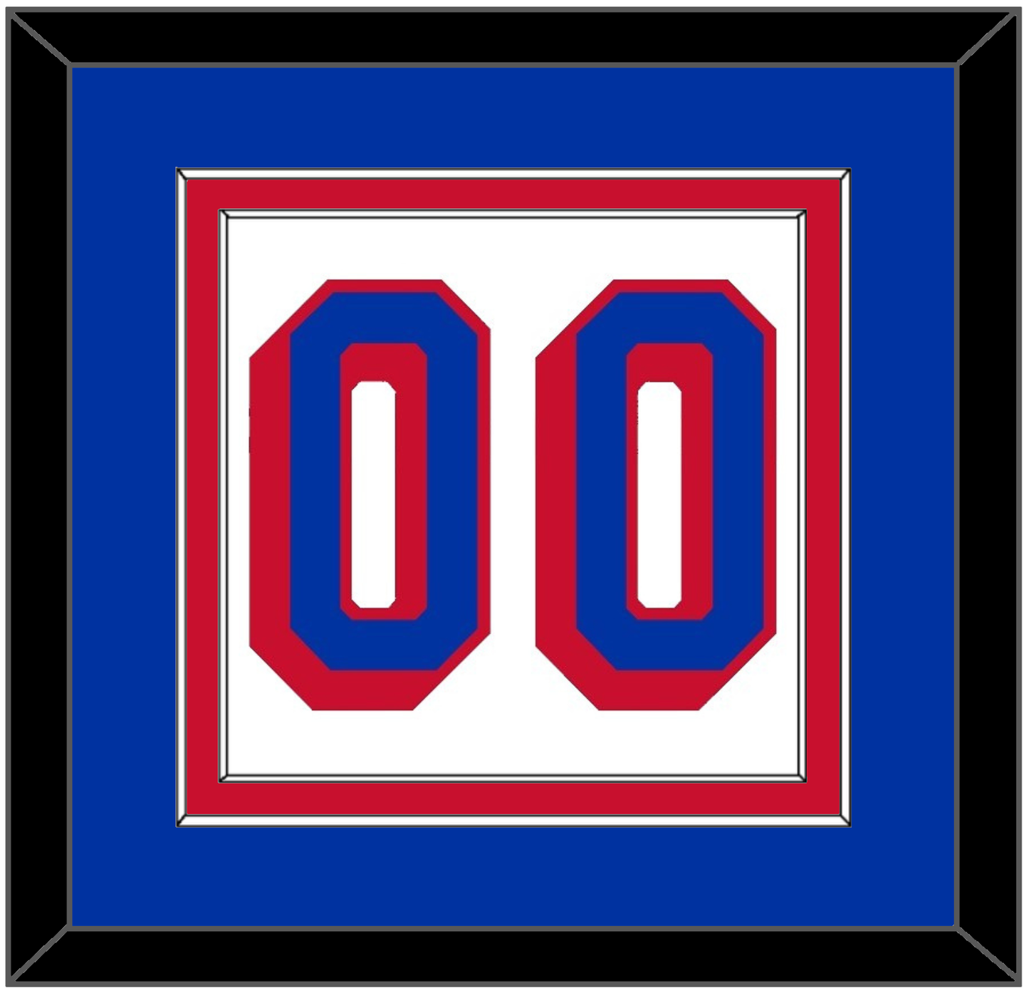 New York Number (Back) - Home White (1978-1990) - Signature Tier 2