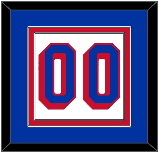 New York Number (Back) - Road White - Signature Tier 2
