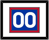 New York Number (Back) - Road Blue (1976-1978) - Double Mat 1