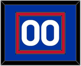 New York Number (Back) - Road Blue (1976-1978) - Double Mat 2