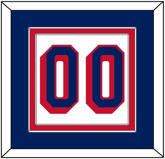 New York Number (Back) - Home White (1947-1976) - Signature Tier 2