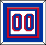 New York Number (Back) - Road White (2004-2017) - Triple Mat 2