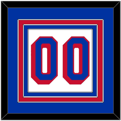 New York Number (Back) - Road White (2004-2017) - Premier Tier 2