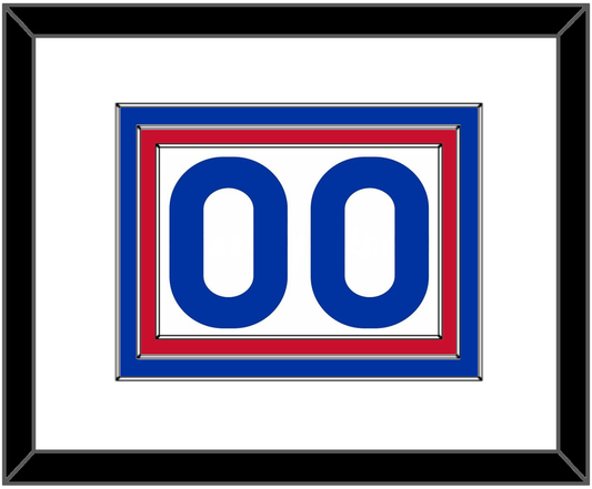 New York Number (Back) - Home White (1976-1978) - Premier Tier 1