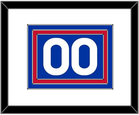 New York Number (Back) - Road Blue (1976-1978) - Premier Tier 1