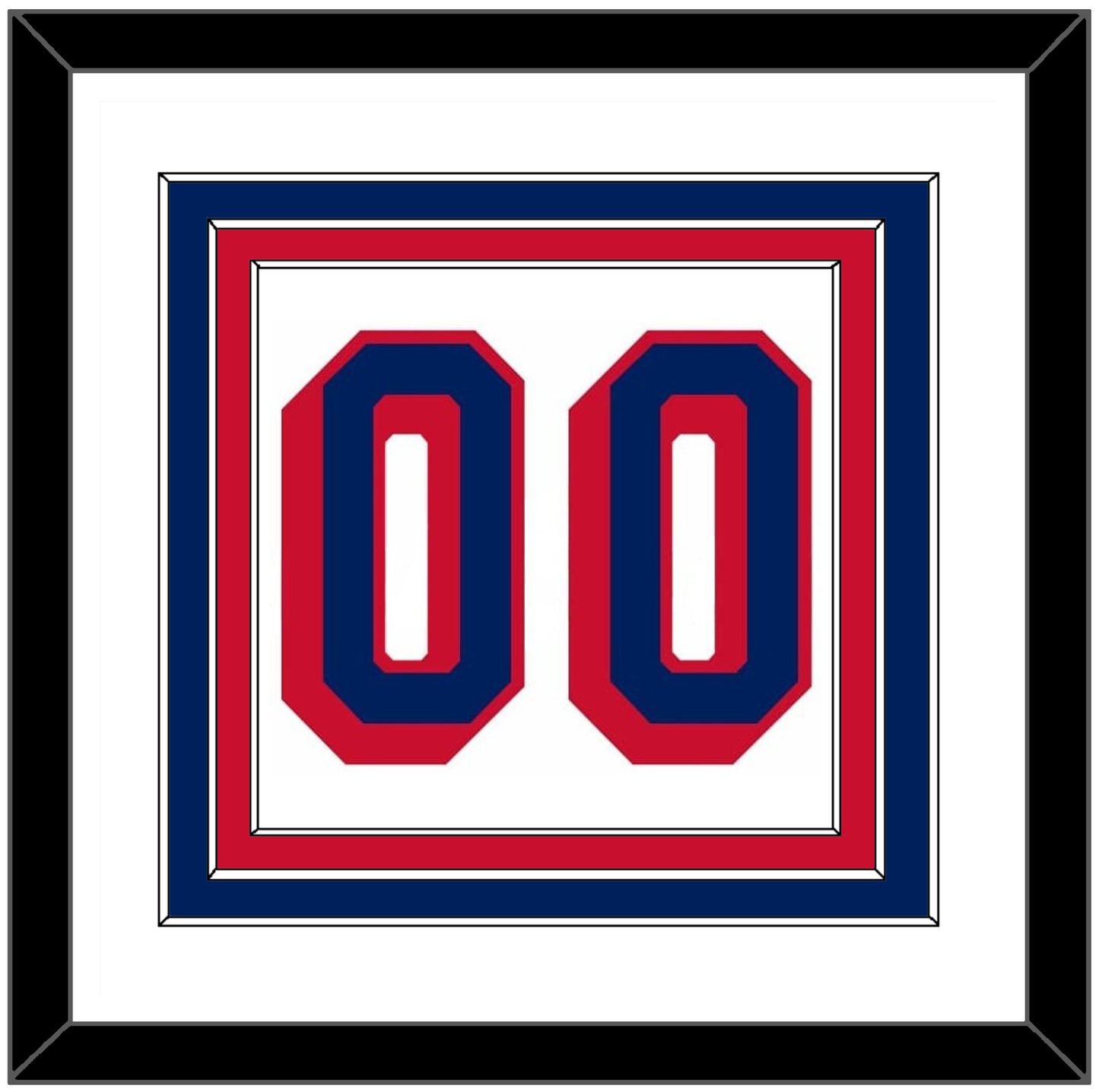 New York Number (Back) - Home White (1947-1976) - Premier Tier 1
