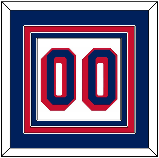 New York Number (Back) - Home White (1947-1976) - Premier Tier 2