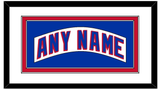 New York Nameplate - Home White (1990-2004) - Double Mat 1