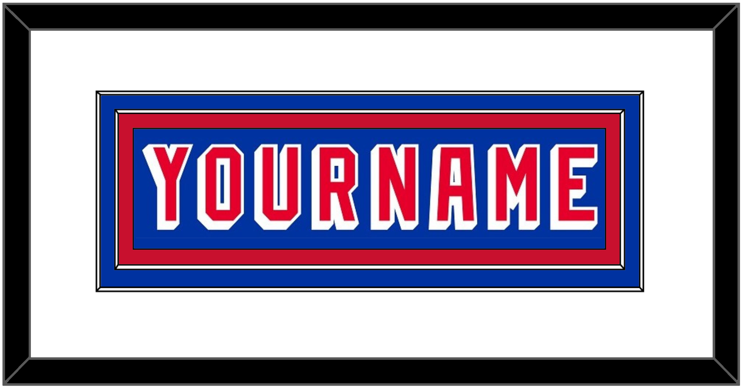New York Nameplate - Road Blue (1978-1990) - Signature Tier 1