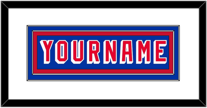 New York Nameplate - Road Blue (1978-1990) - Signature Tier 1
