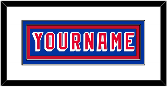 New York Nameplate - Road Blue (1978-1990) - Signature Tier 1