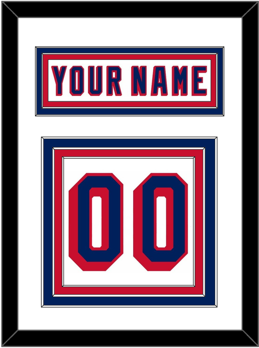 New York Nameplate & Number (Back) - Home White (1970-1976) - Premier Tier 1