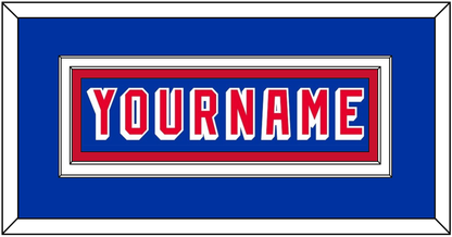 New York Nameplate - Road Blue (1978-1990) - Signature Tier 2