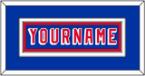 New York Nameplate - Road Blue (1978-1990) - Double Mat 2