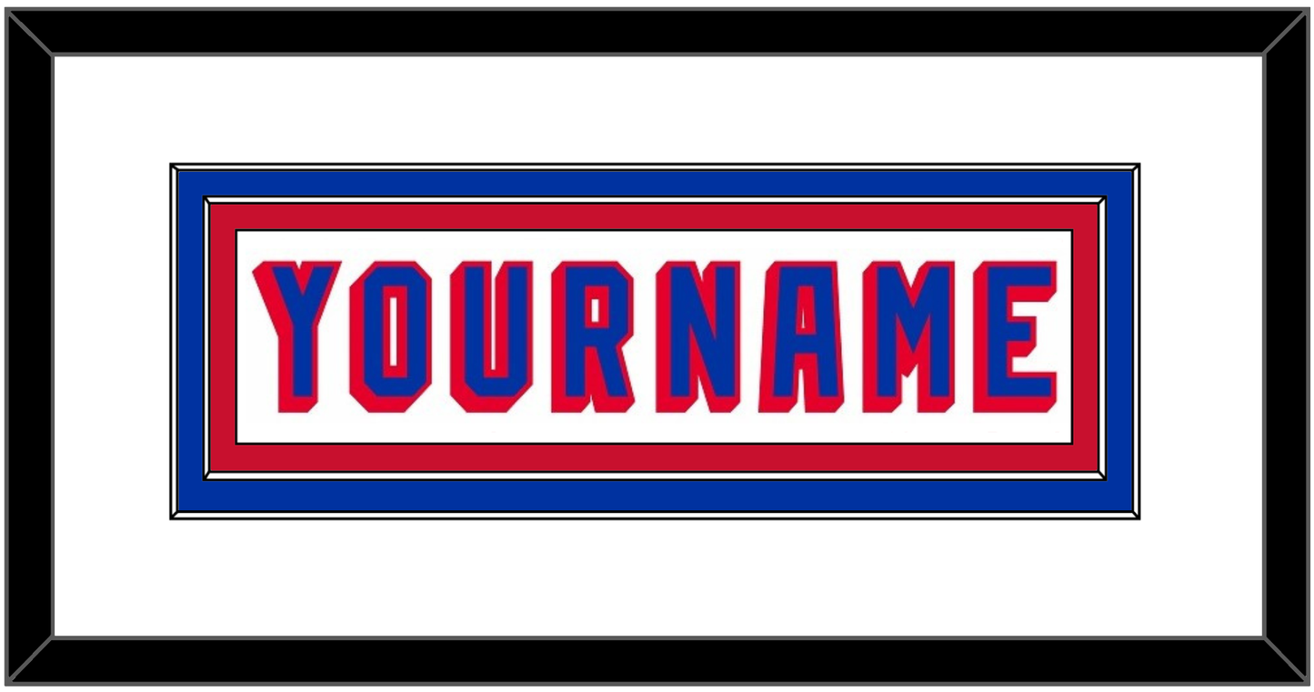 New York Nameplate - Home White (1978-1990) - Signature Tier 1