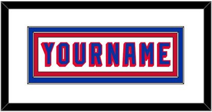 New York Nameplate - Home White (1978-1990) - Signature Tier 1