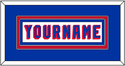 New York Nameplate - Home White (1978-1990) - Signature Tier 2