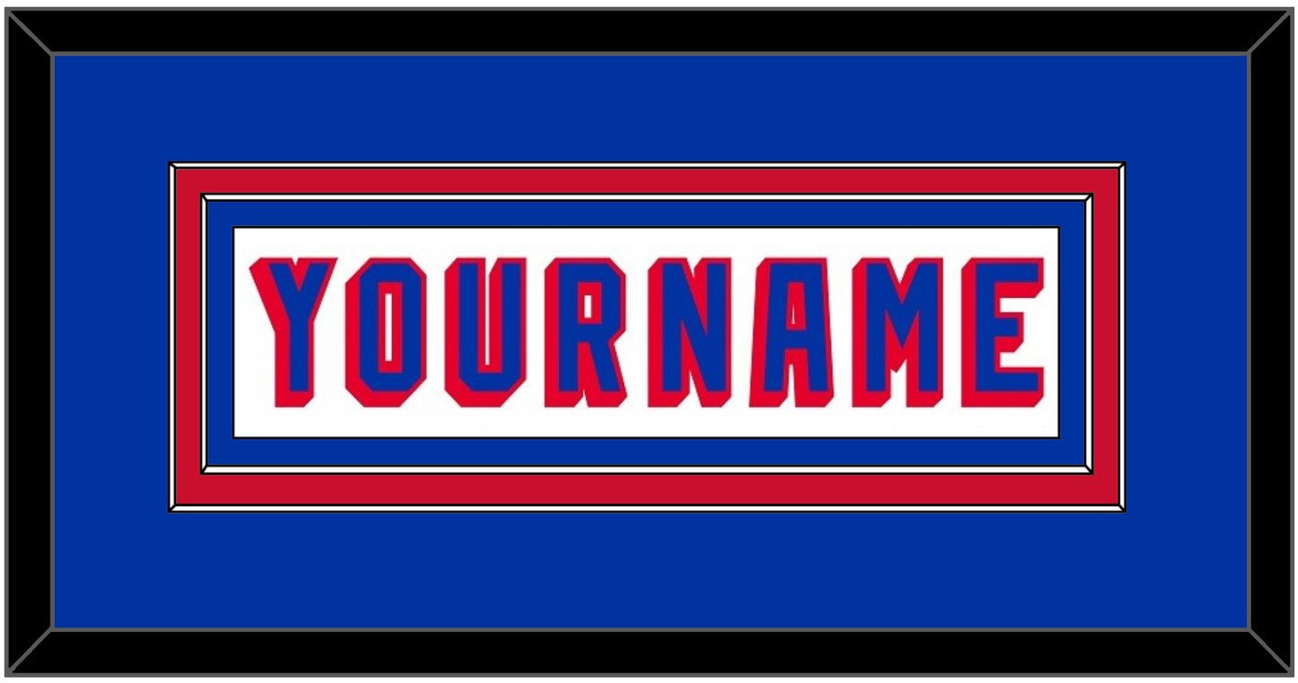 New York Nameplate - Home White (1978-1990) - Signature Tier 2