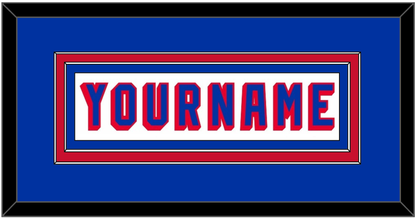 New York Nameplate - Home White (1978-1990) - Signature Tier 2