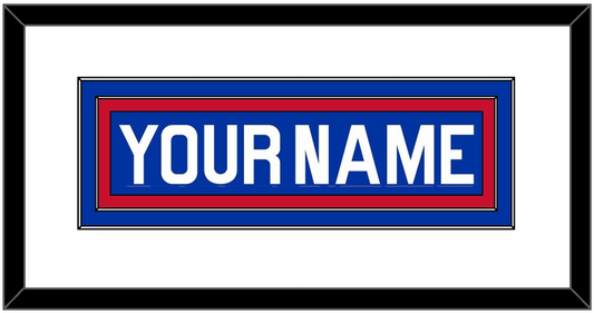 New York Nameplate - Road Blue (1977-1978) - Signature Tier 1