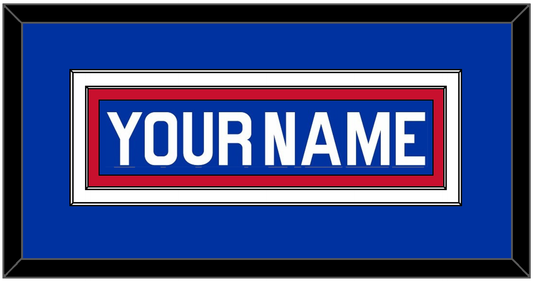 New York Nameplate - Road Blue (1977-1978) - Signature Tier 2