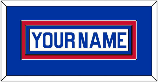 New York Nameplate - Home White (1976-1978) - Signature Tier 2