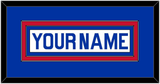 New York Nameplate - Home White (1976-1978) - Double Mat 2