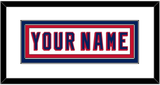 New York Nameplate - Home White (1970-1976) - Double Mat 1