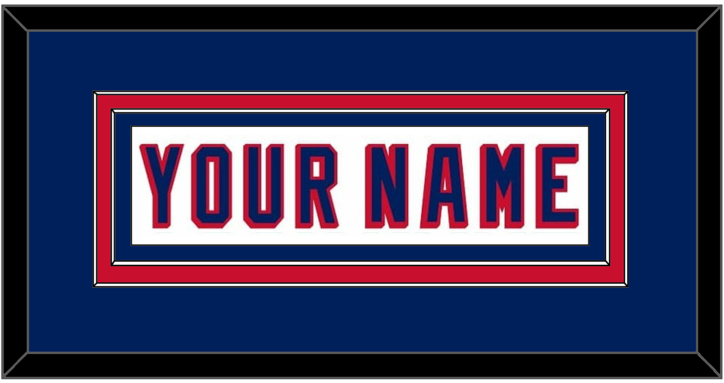 New York Nameplate - Home White (1970-1976) - Signature Tier 2