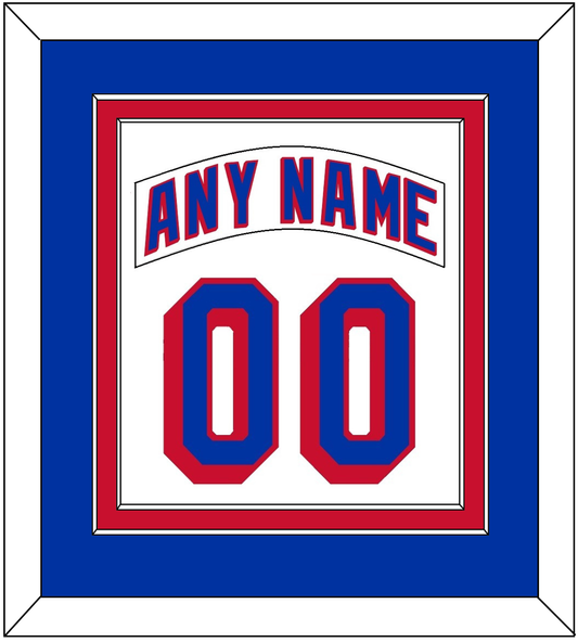 New York Nameplate & Full-Size Number - Combined