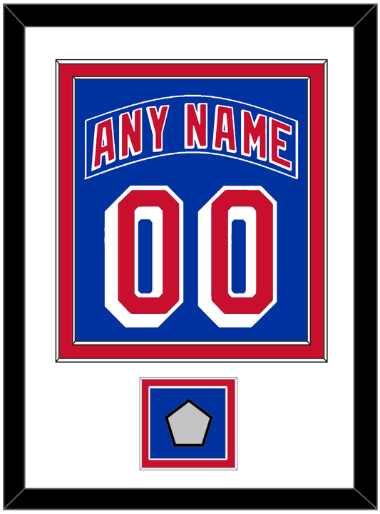 New York Legacy Nameplate & Full-Size Number - Combined