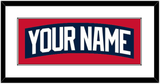 New York Nameplate - Alternate Blue - Single Mat 1