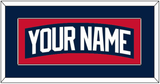 New York Nameplate - Alternate Blue - Single Mat 2