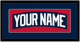 New York Nameplate - Alternate Blue - Single Mat 2