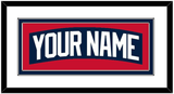 New York Nameplate - Alternate Blue - Double Mat 1