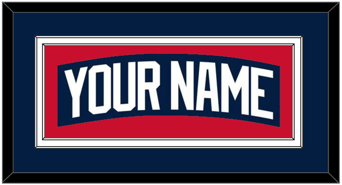 New York Nameplate - Alternate Blue - Signature Tier 2