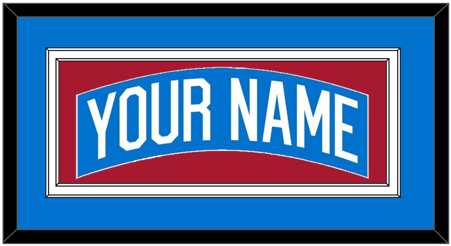 New York Nameplate - Centennial Blue - Signature Tier 2