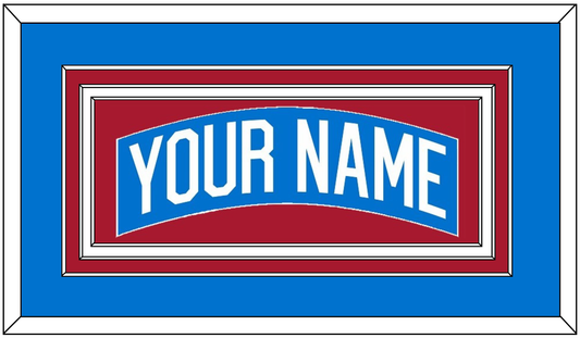 New York Nameplate - Centennial Blue - Premier Tier 1