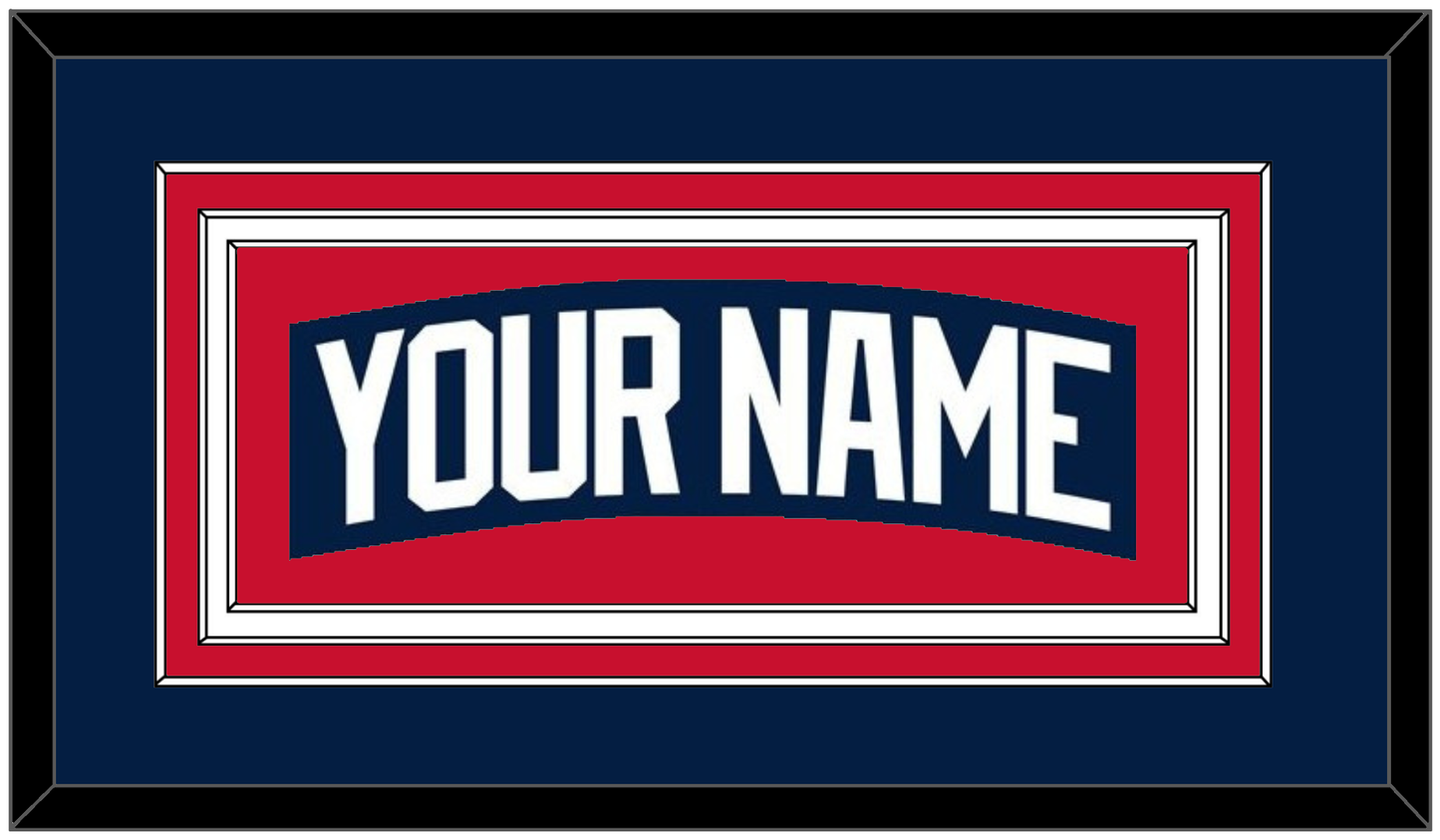 New York Nameplate - Alternate Blue - Premier Tier 1